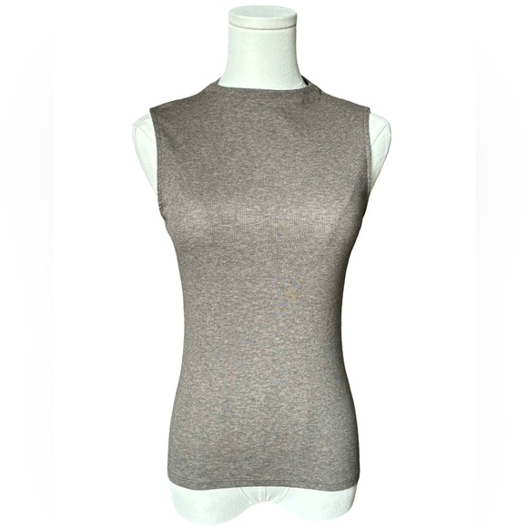 Everlane The Luxe Rib Funnel Neck Tank - Picture 2 of 7